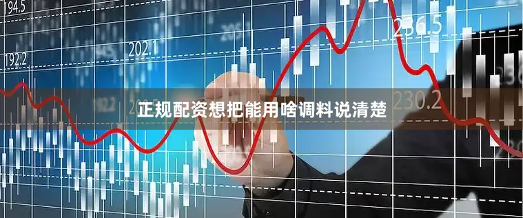正规配资想把能用啥调料说清楚